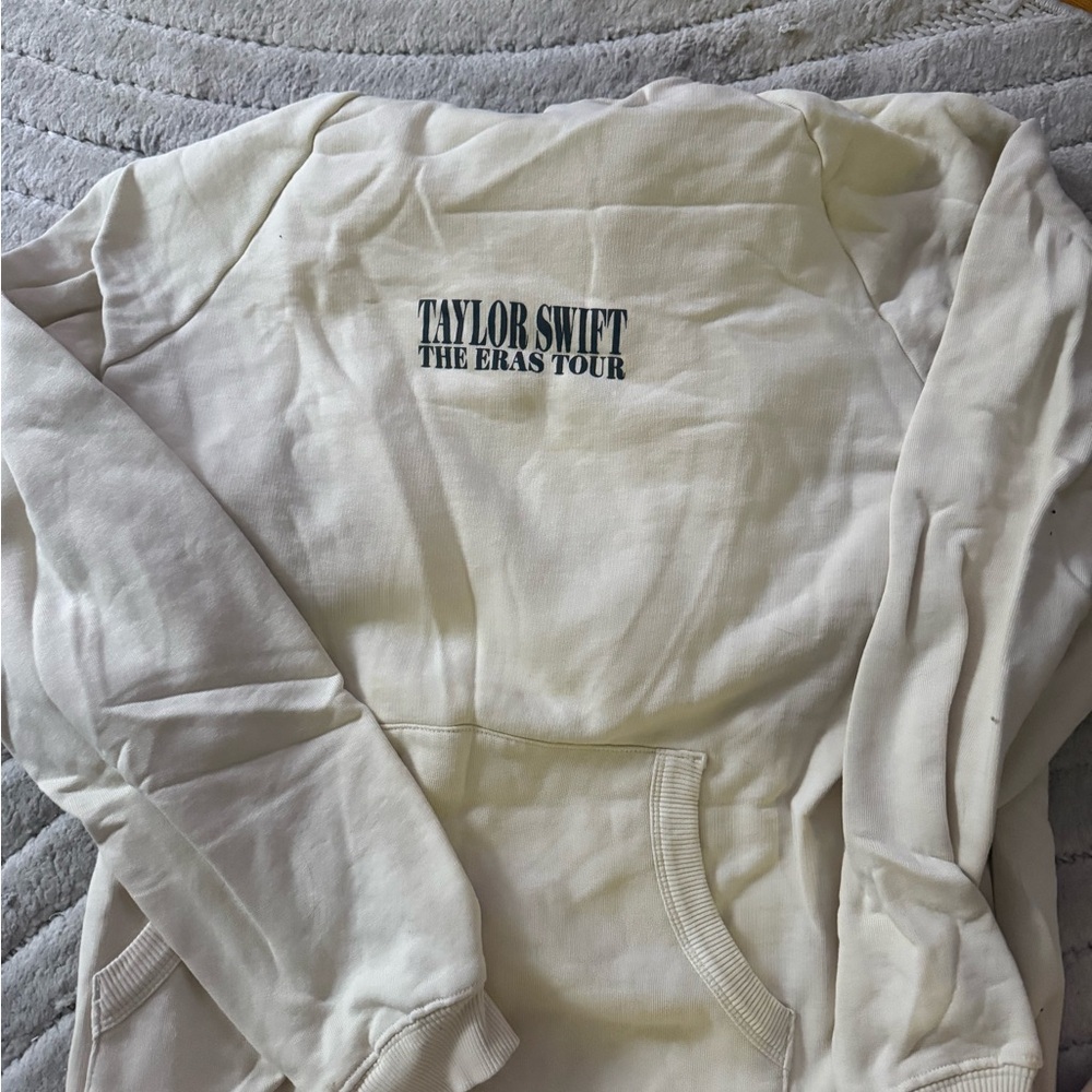 Taylor Swift The Eras Tour Cream Hoodie